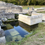 Bassins du site archéologique de Genainville